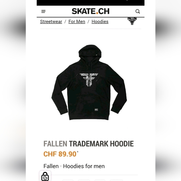 FF FALLEN SKATEBOARDS Blk Red Leopard SKATEBOARDING HOODIE DESIGN RETRO - Picture 5 of 5